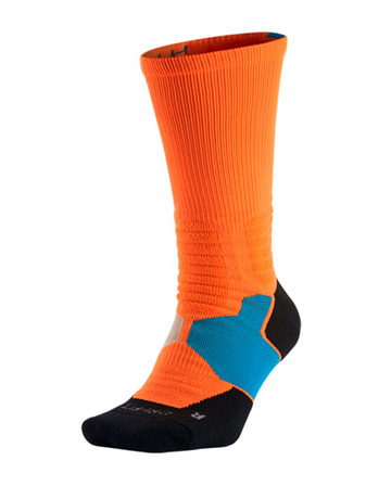 Calcetines Nike Hyper Elite Basket Crew (877/orange/blue lagoon)
