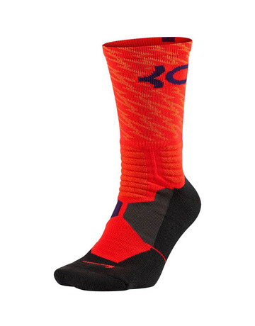 KD Calcetines Hyper Elite Crew (671/bright crimson/purple)