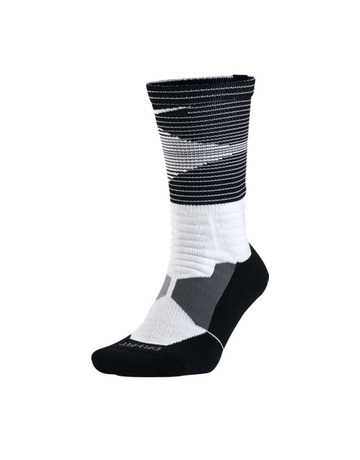 Calcetines Nike Hyper Elite Disruptor Crew (100/blanco/negro/gris)