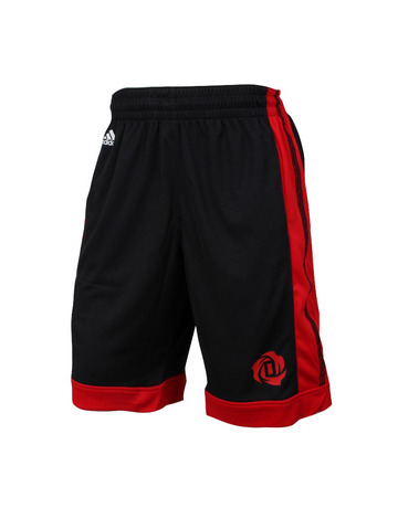 Adidas Short D-Rose Got It (negro/rojo)