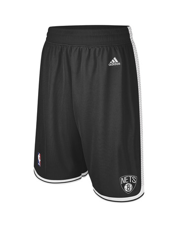 Adidas Short Swingman Brooklyn Nets (negro/blanco)