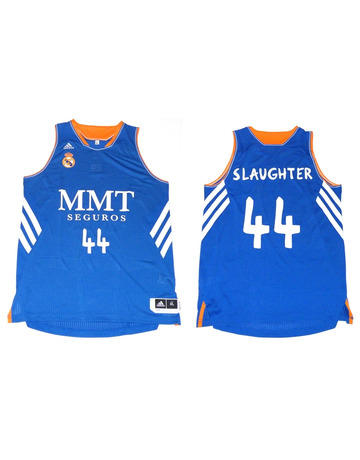 Camiseta Slaughter Real Madrid Basket 13/14 (azul)