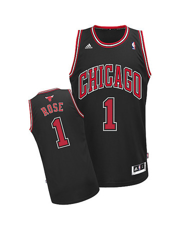 Adidas Camiseta Réplica Rose Bulls (negro/rojo/blanco)