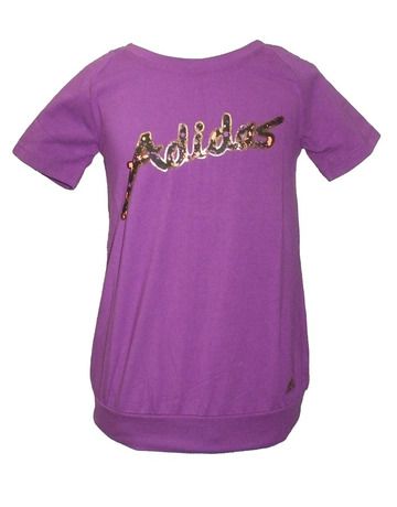 Adidas Camiseta Niña Y Girl B (purpura)