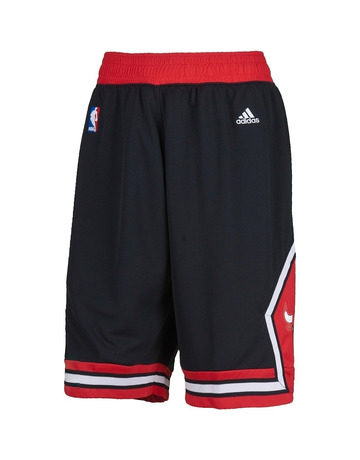 Adidas Short NBA Bulls (negro/rojo/blanco)