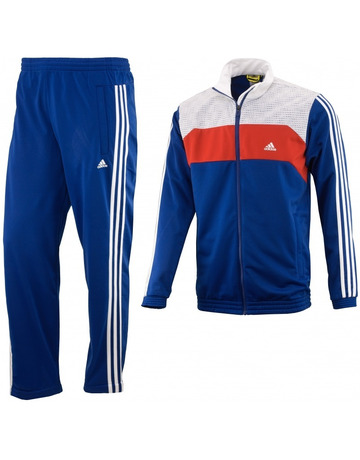 Adidas Chándal TS Train Kn OC (azul/blanco/rojo)