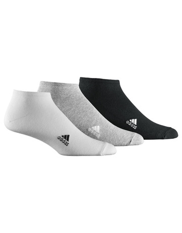Adidas Calcetines Liner Paner T 3PP (blanco/gris/negro)