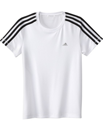 Adidas Young Girls ClimaCool Tee (blanco)