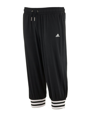 Adidas Young Girls ClimaCool 3/4 Pants (blanco)