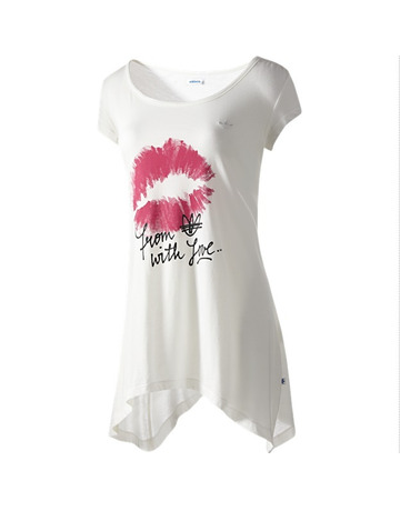 Adidas Lip Graphic Tee (blanco)