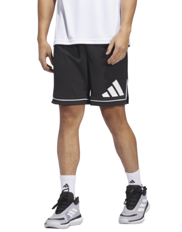 Adidas Basketball Badge of Sport Shorts "Black-White"