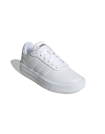Adidas Court Plataform "Pure White"