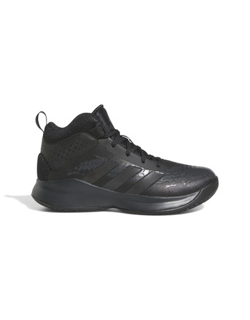 Adidas Cross Em Up 5 Kids Wide "Black"