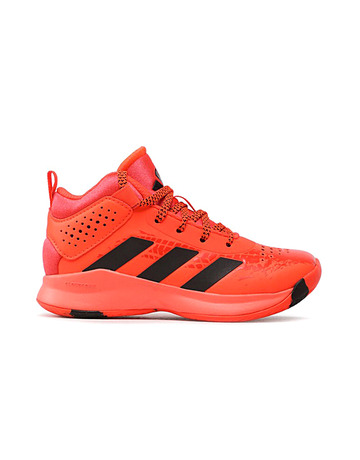 Adidas Cross Em Up 5 Kids Wide "SolRed"