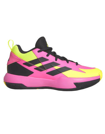 Adidas Cross Em Up Select Jr. "Lucid Pink-Lucid Lemon"