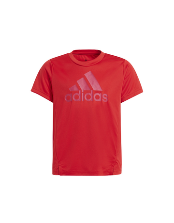 Adidas Girls D2M Big Logo T-Shirt