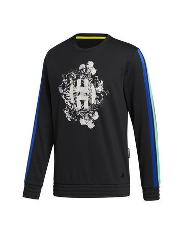 Adidas Harden Fleece Crew "Black"