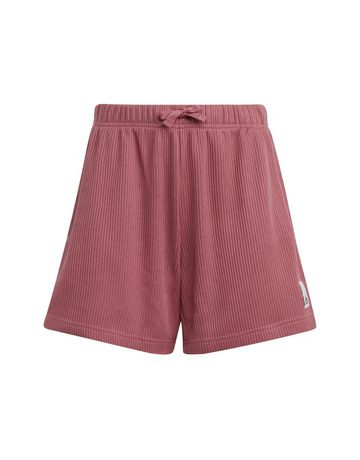 Adidas Junior Lounge Waffle Knit Loose Shorts