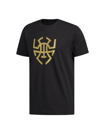 Adidas Marvel  Donovan Mitchell Logo Spider Tee
