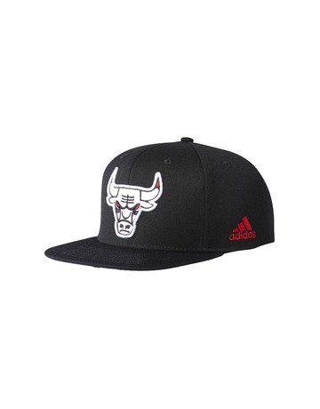 Adidas NBA Bulls Flap Cap (black/white/red solid)