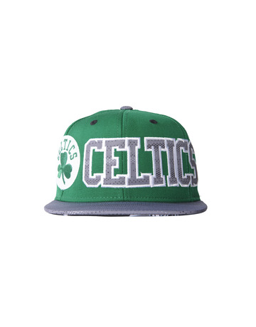 Adidas NBA Celtics Flat Brim Cap (kelly-sld/black/white)