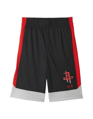 Adidas NBA Short Junior Winter Hoops Houston Rockets (Black/Red)