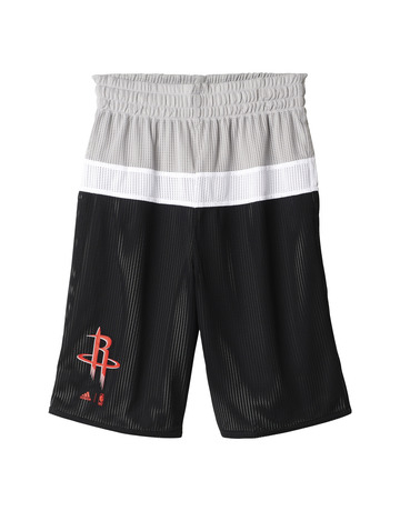 Adidas NBA Short Niño Houston Rockets Winter Hoops Rev (Black/White/Grey)