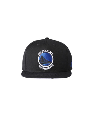 Adidas NBA Warriors Flap Cap (black/white/blue)