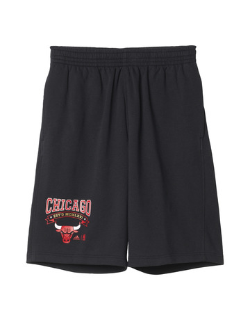 Adidas NBA Washed Short Chicago Bulls(Negro)