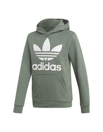 adidas originals trefoil hoodie junior