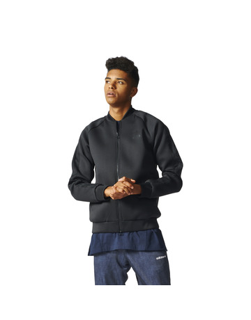 Adidas Originals Superstar Neoprene Waffle Track Jacket (black)