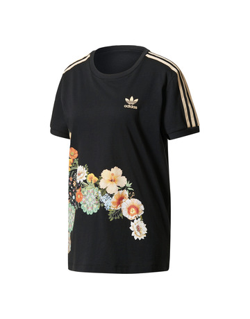Adidas Originals The Farm 3 Stripes Tee "Jardim Agharta" (black)