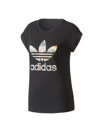 Adidas Originals The Farm Boyfriend Roll-Up Tee "Jardim Agharta" (black)