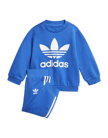 Adidas Originals Trefoil Crew Set Infants (blue/white)