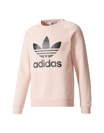 Adidas Originals Trefoil Crew Sweatshirt (steam rose)