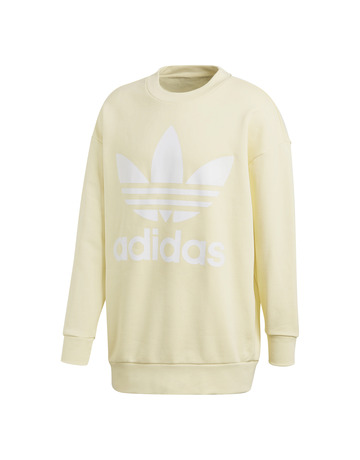Adidas Originals Trefoil Oversized Crew (Mist Sun/White)