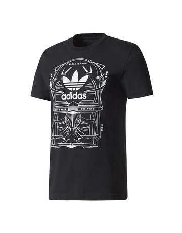 Adidas Originals Rectangle 3 Tee "Boogie down" (black)