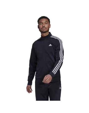Adidas Primegreen Essentials Warm-Up 3-Stripes Track Top "Legend Ink"