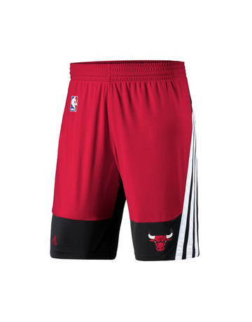 Adidas Short NBA Chicago Bulls (rojo/negro/blanco)