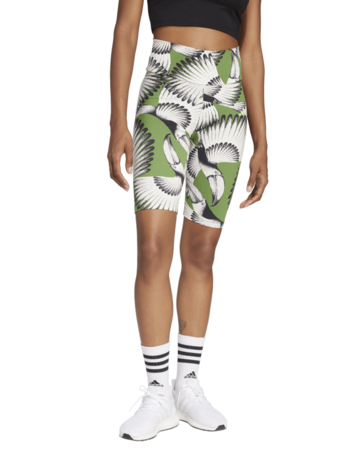 Adidas x Farm Bike Short "Cream White-Crew Green-Black
