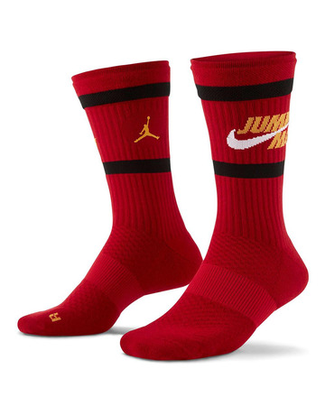 Air Jordan Legacy Crew Socks ''Gym Red"
