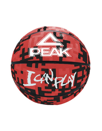 Balón MiniBasket Peak "I Cam Play Red" (Talla 5)
