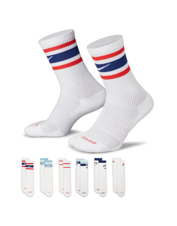 Calcetines Nike Everyday Plus Cushioned "Multicolor" (6 Pares)
