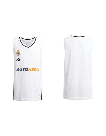 Camiseta Junior 1ª Equipación Real Madrid Baloncesto "White"