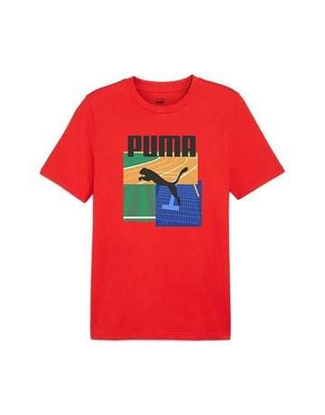 Camiseta Puma GRAPHICS Summer "Red"