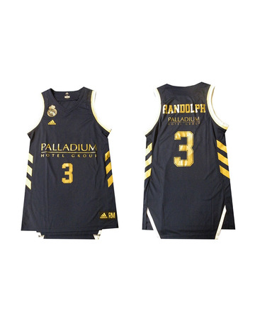 Camiseta Réplica Adulto RANDOLPH #3# Real Madrid Basket (2ª equipación)