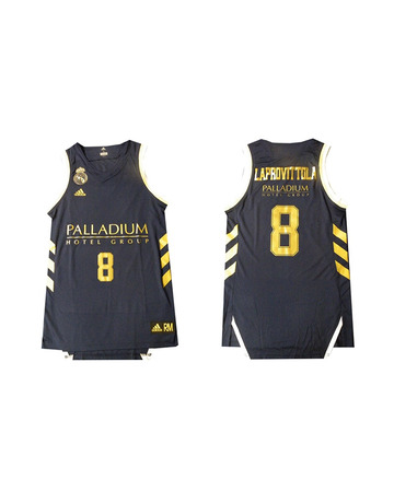 Camiseta Réplica Adulto LAPROVITTOLA #8# Real Madrid Basket (2ª equipación)