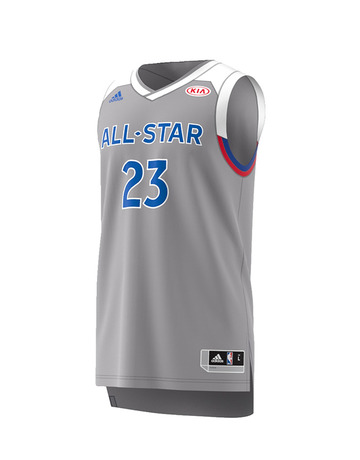 Camiseta Réplica Lebron James #23# All Star 2017 New Orleans
