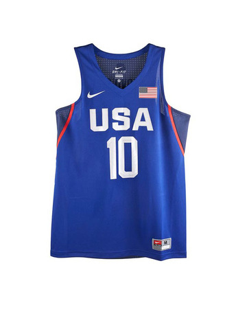Camiseta Réplica USA Kyrie Irving "Río 2016 Royal" (458/royal/white)