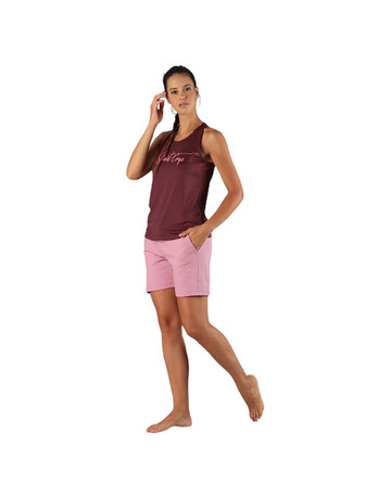 Campagnolo Women's Organic Cotton Bermuda Shorts "Pink"